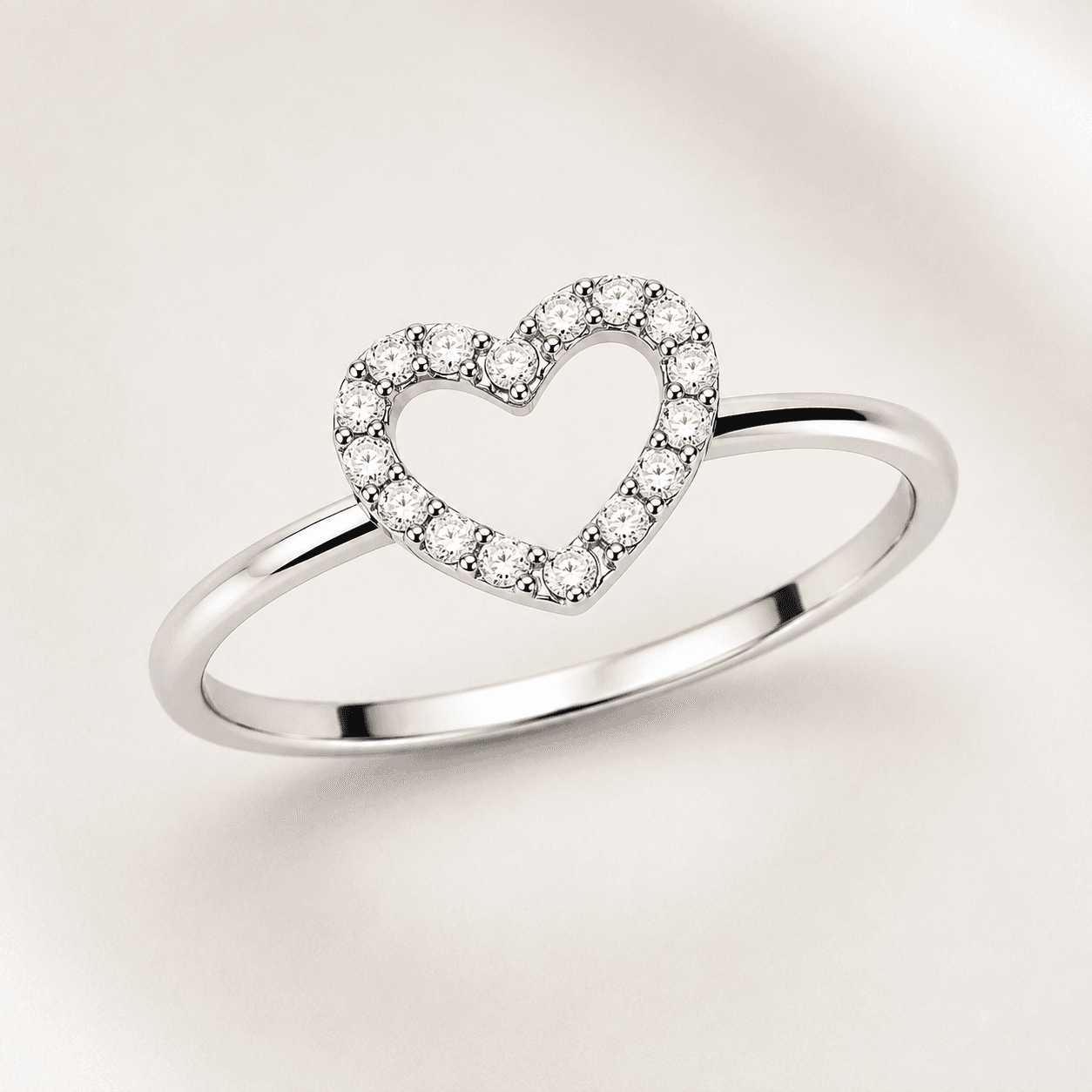Open Heart Ring